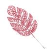 Wedding Home Glitter Glitter Leaves Christmas Tree Decor Artificial Flower Christmas Decorations