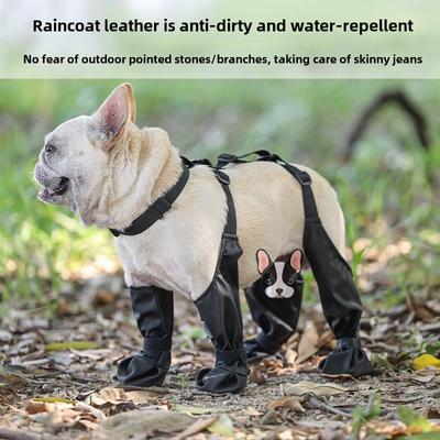 Pet Dog Dog Shoes Four Seasons Models Waterproof Anti-dirty Out Shoes To Protect The Feet Pet Shoes Dog Pet Supplies