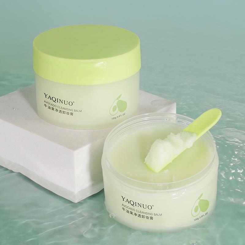 100 Ml Avocado Makeup Remover for Women Removes Blackheads Facial Cleansing and Makeup Remover Gentle and Non-Irritating