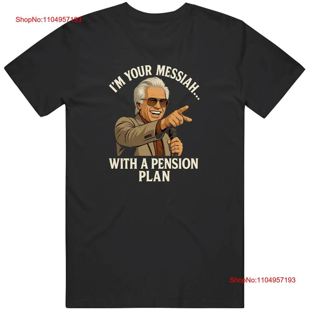 Onkel Baby Billy Messias Mit Einem Rentenplan T-Shirt vintage gewaschen Grafik für Männer Bequem Lässig Vielseitig designer kleidung