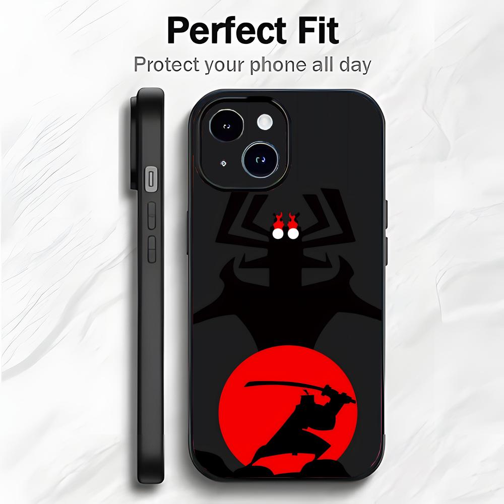 Adventure Cartoon Movie S-Samurai Jack Phone Case Phone Case Soft Packaging Lightweight For iPhone17 16 15 14 13ProMax