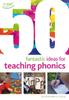 The 50 Fantastic Ideas for Teaching Phonics Book