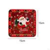 Christmas Candy Tins Xmas with Window Storage Tinplate Box Tin Gift for