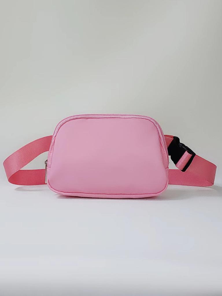 2024 Women Waist Bag Zipper Fanny Pack Chest Bag Outdoor Sports Crossbody Shoulder Bag Casual Travel Female Belt Bag Money Pouch