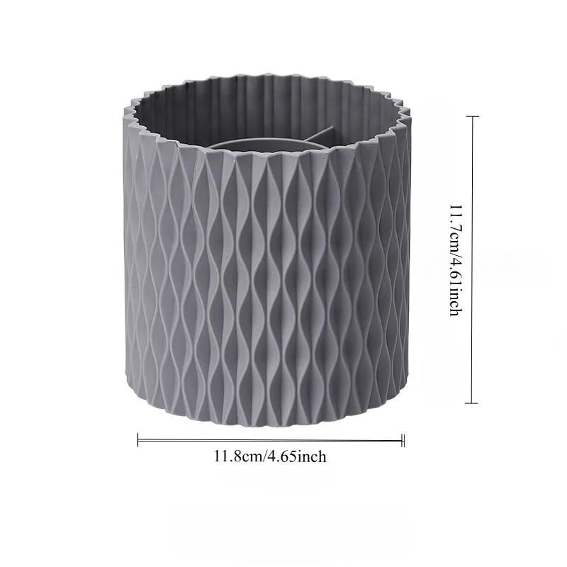 360° Rotating Multifunctional Desktop Eyebrow Pencil Makeup Brush Storage Box Makeup Brush Cup Holder Makeup Tool Storage Box