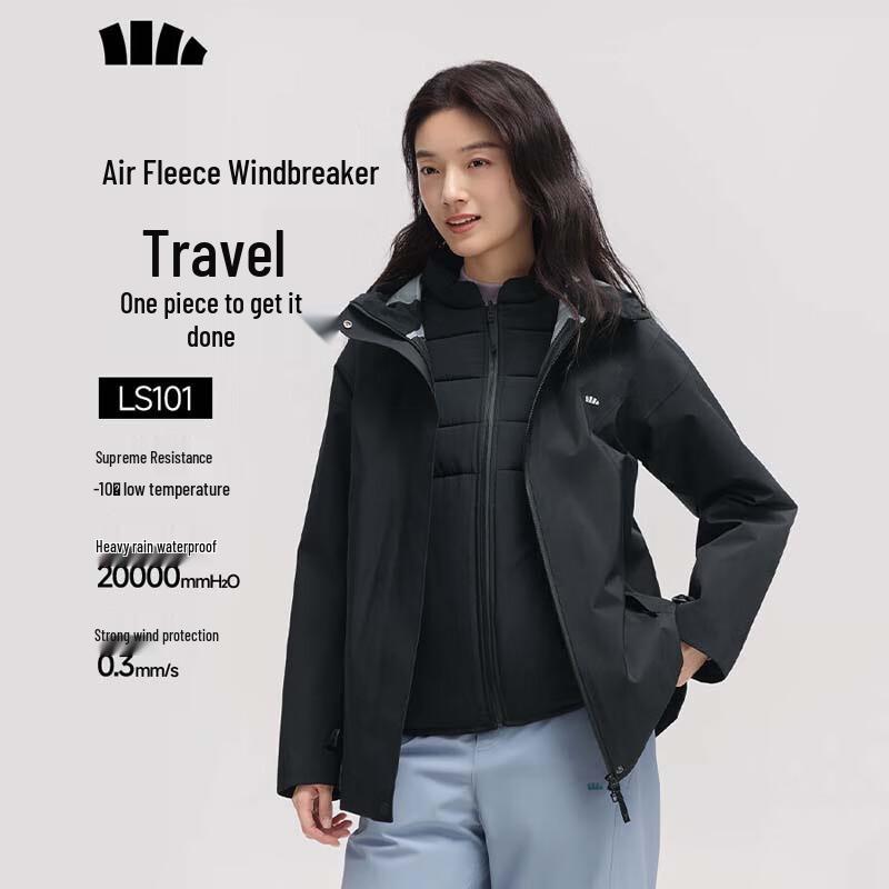 

Beneunder Women s Air Fleece Storm Jacket LS101 M