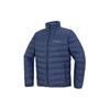 Columbia Solid Color Logo Print Down Inner Lining Zipper Hooded Three-In-One Windproof Warm Waterproof Jacket Men Jackets Blue XE1504-478