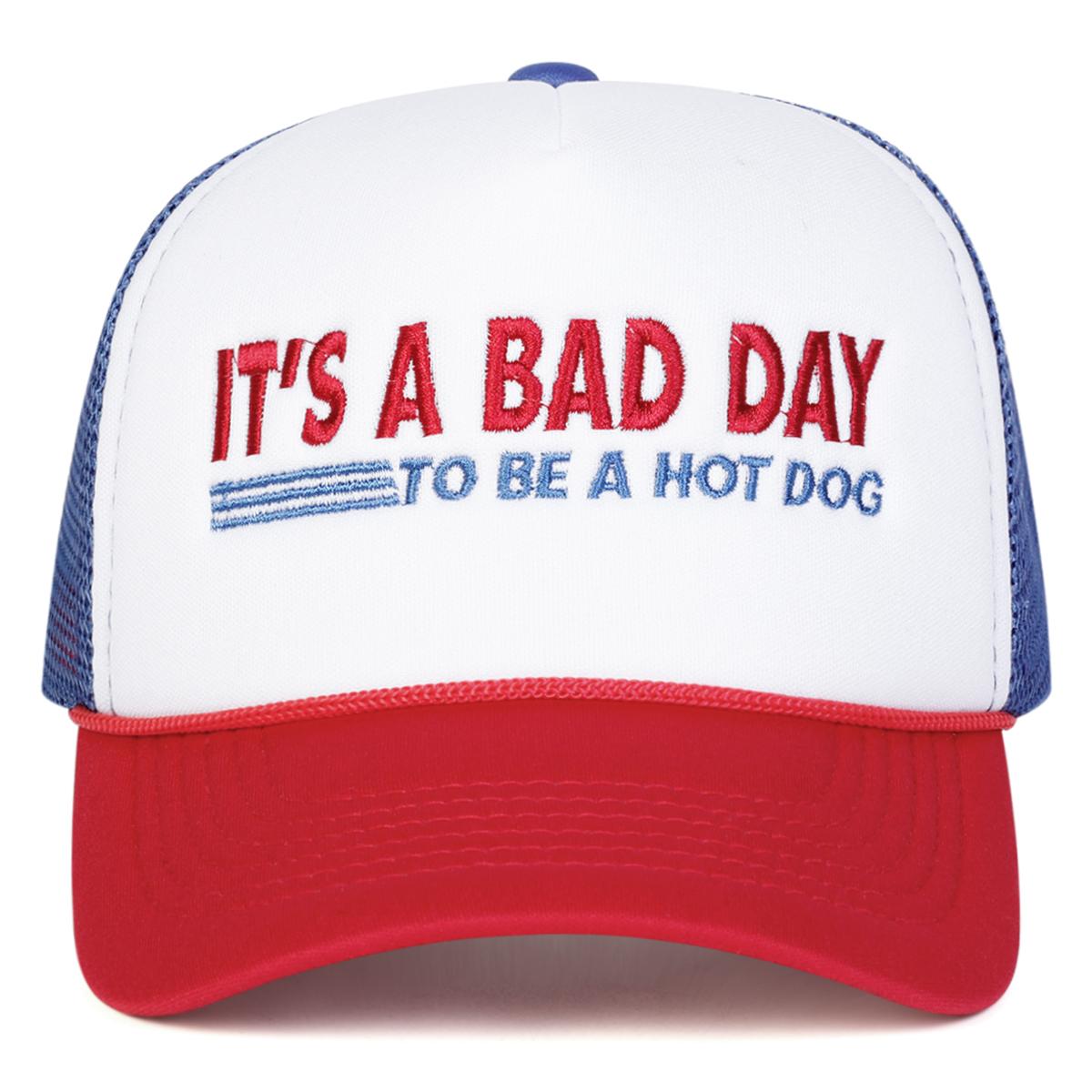 

Unisex IT S A BAD DAY Embroidery Baseball Net Caps Spring Summer Outdoor Adjustable Casual Hats Sunscreen Hat Sports Cap