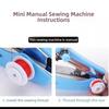 Small Size Portable Sewing Machine Easy One-Hand Operation Mini Sewing Machine  Needlework