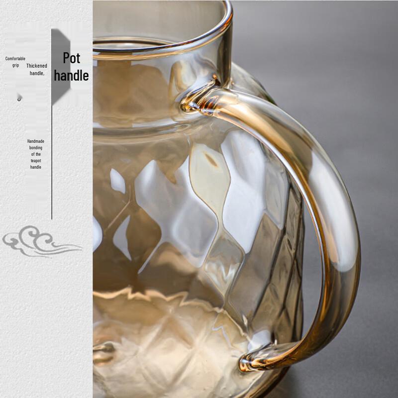 Pabe Heat-Resistant Glass Pitcher