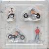 American Diorama Scale Figure Motomania 7 Chopper American Diorama Figure Motomania 7 Motorcycle Figure 1/64