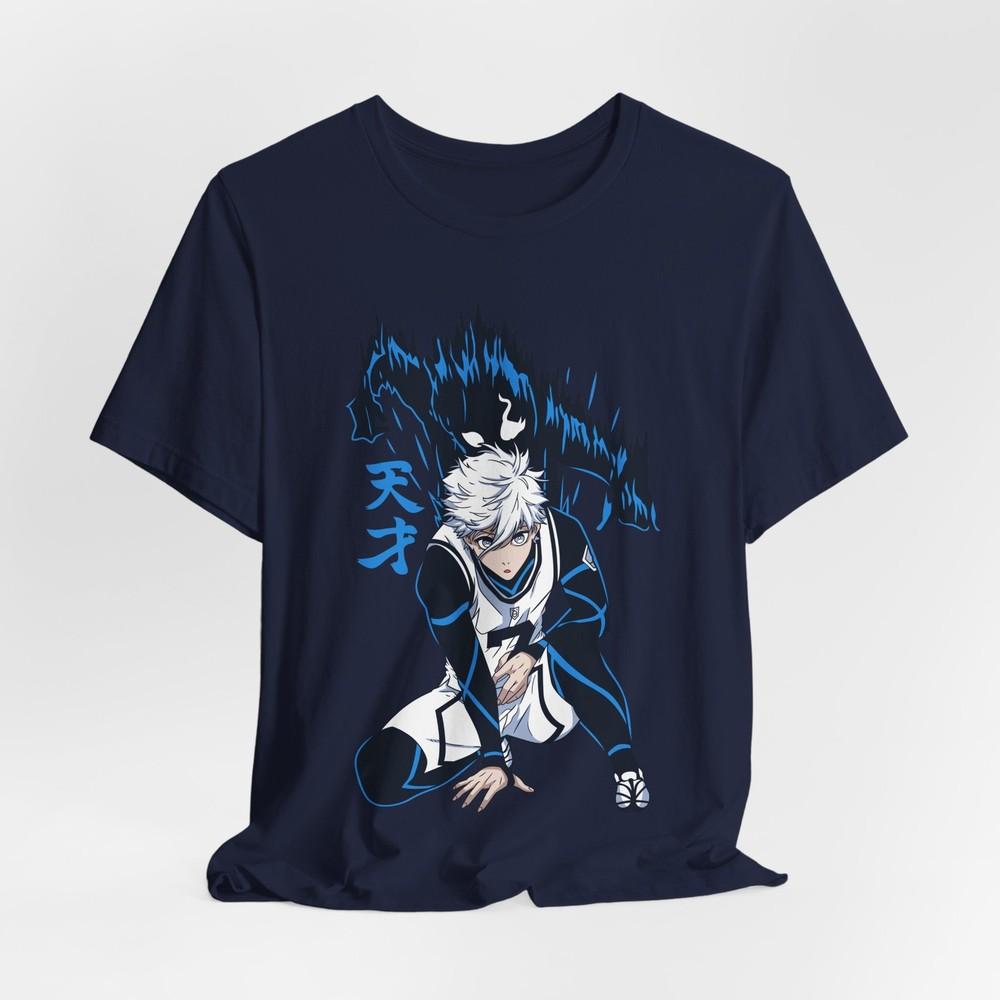 Number 7, Nagi Seishiro Inspired | Japanese Anime | Blue Lock Graphic Tee