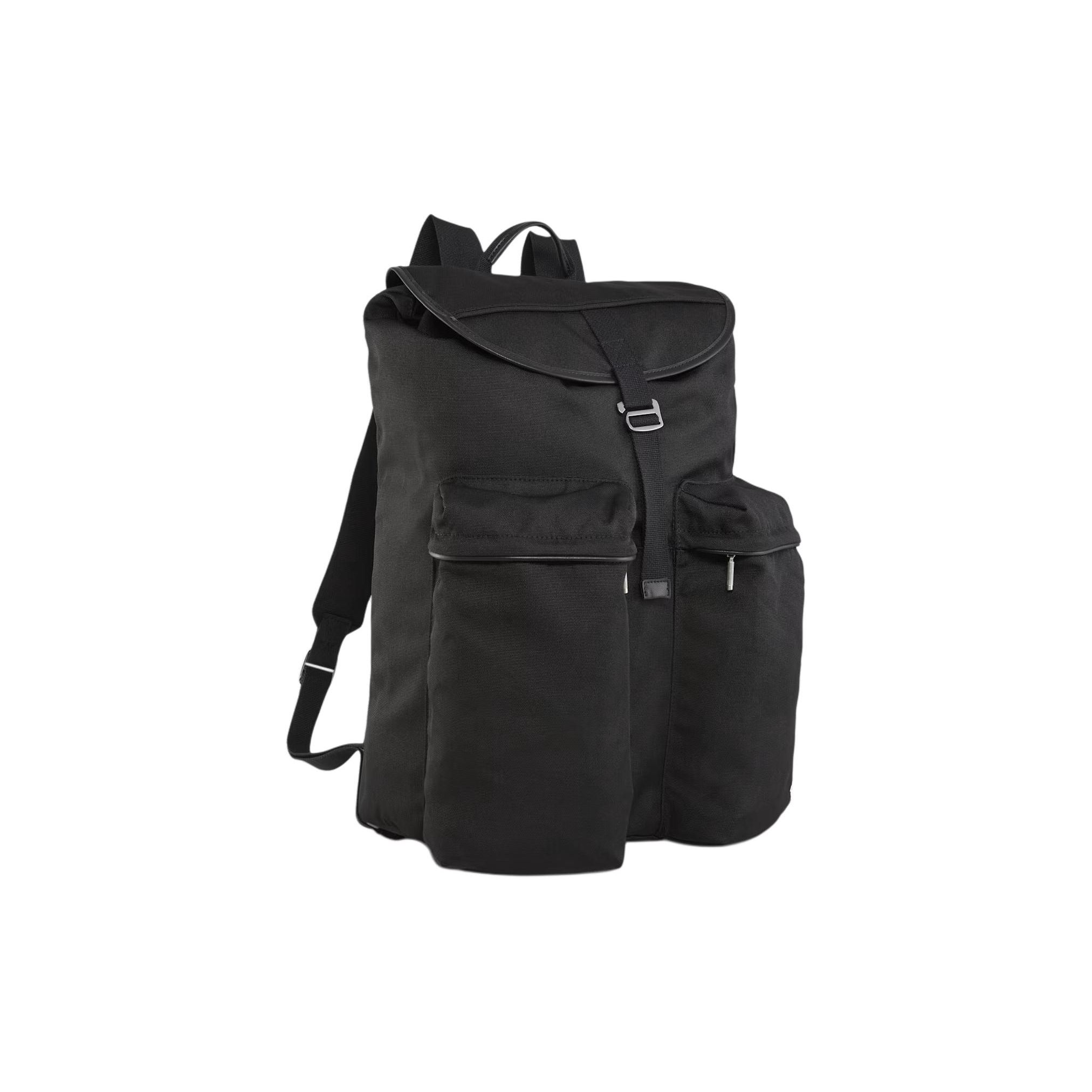 Puma MMQ Casual Functional Fabric Backpack Unisex Backpacks Black 090318-01 Black
