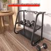Multi-layer Dumbbell and Kettlebell Storage Rack