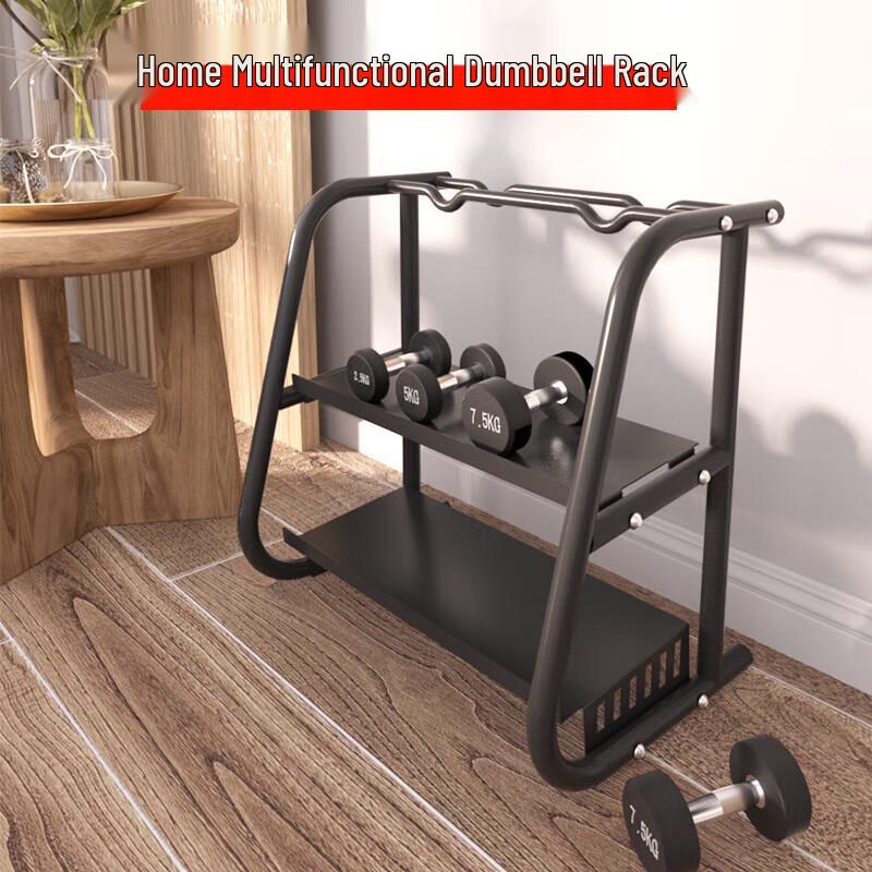 Canglangya Multi-functional Dumbbell & Kettlebell Storage Rack