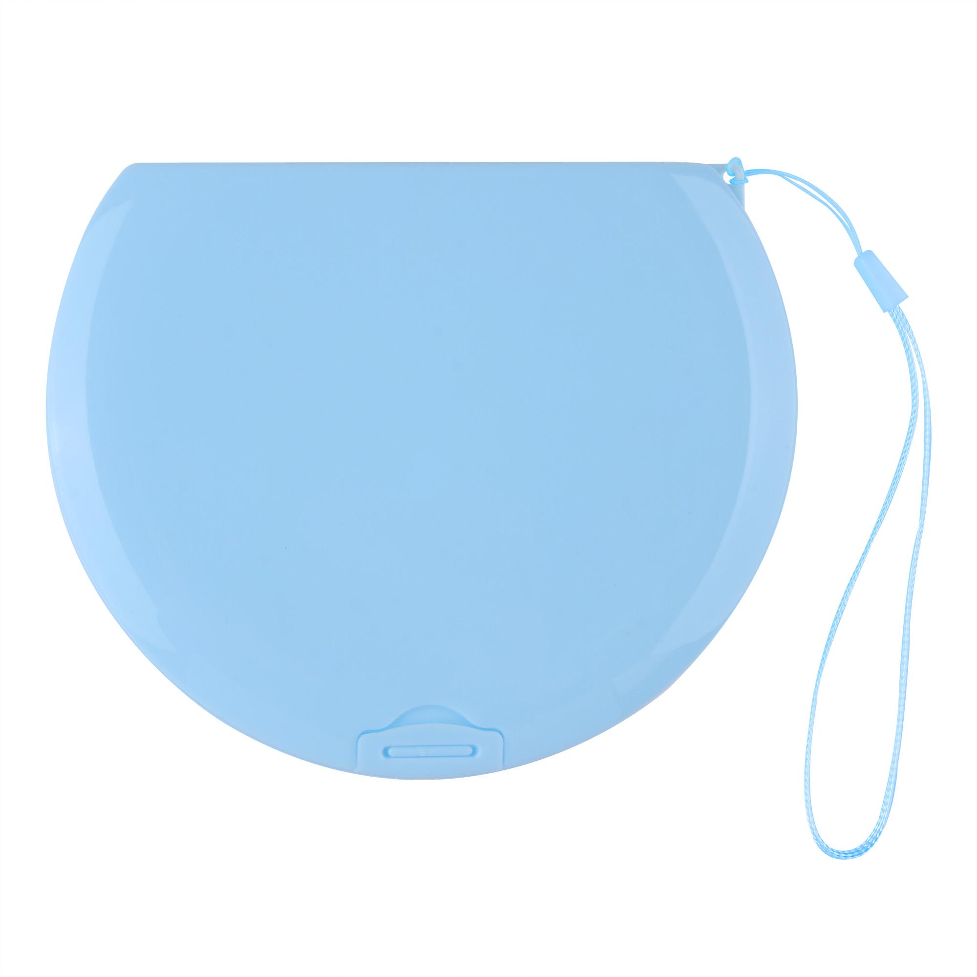 

Anti Pollution Portable Face Mask Storage Bag Face Covering Storage Box Mouth Mask Cover Case синий