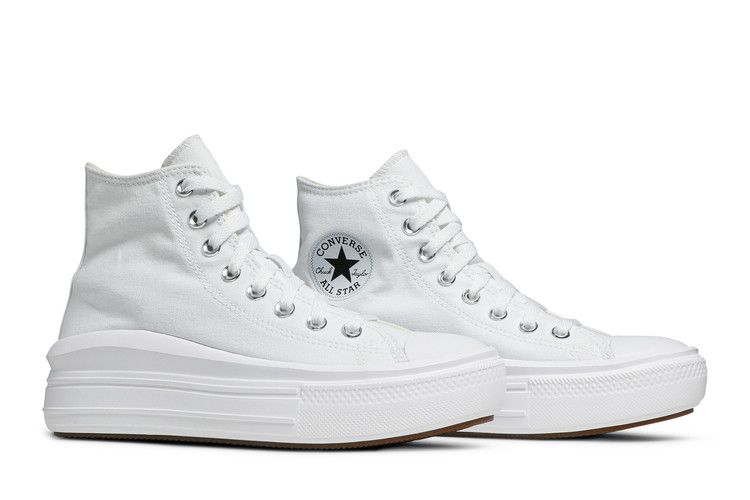 Converse Chuck Taylor All Star Move Hi White (Women's)