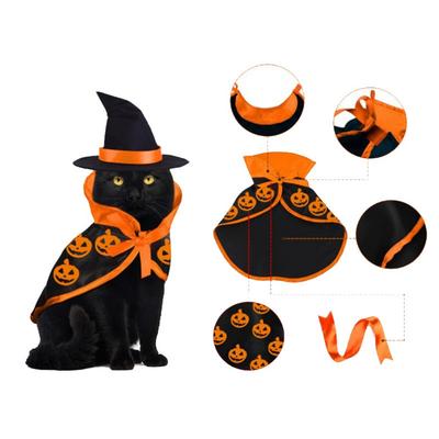 Cat Transformation Halloween Pet Costume Magic Cape Dog Christmas Pet Supplies
