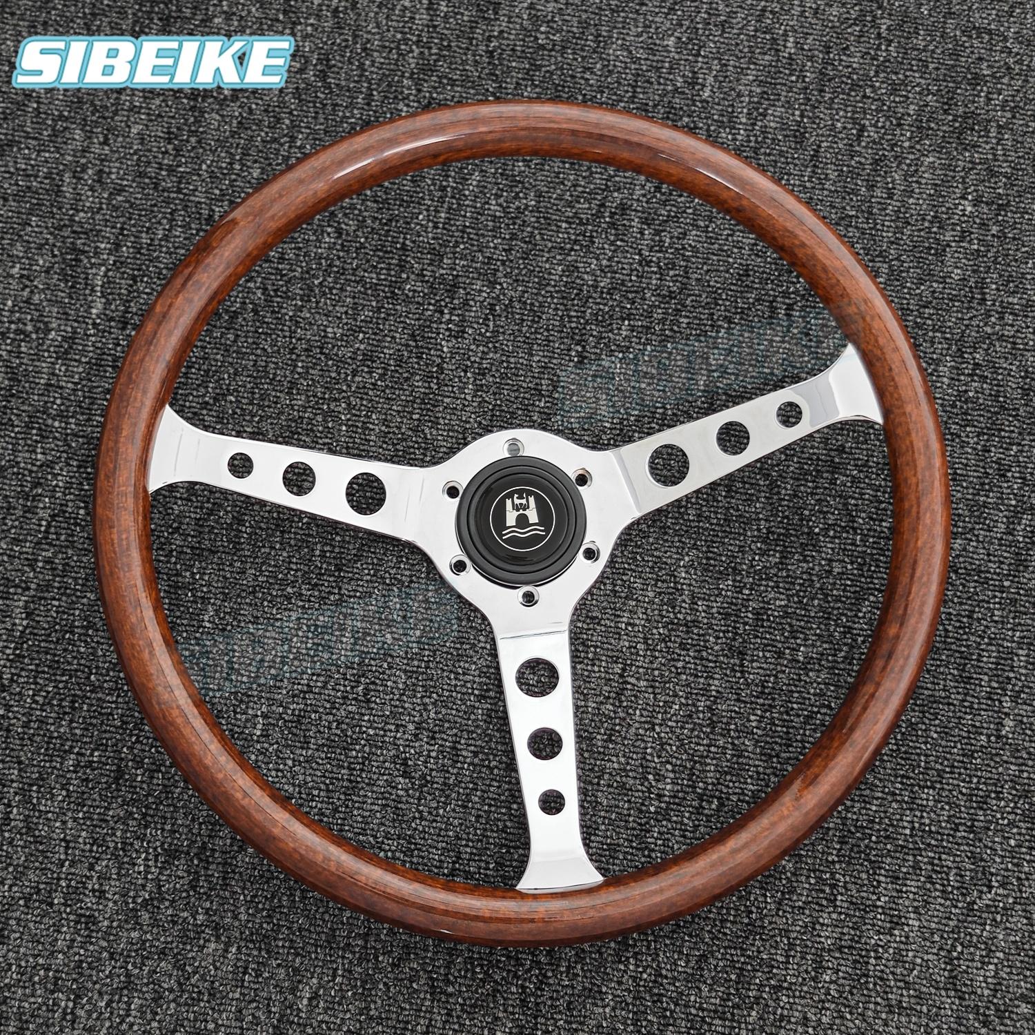 15inch 380mm Wood Style Steering Wheel