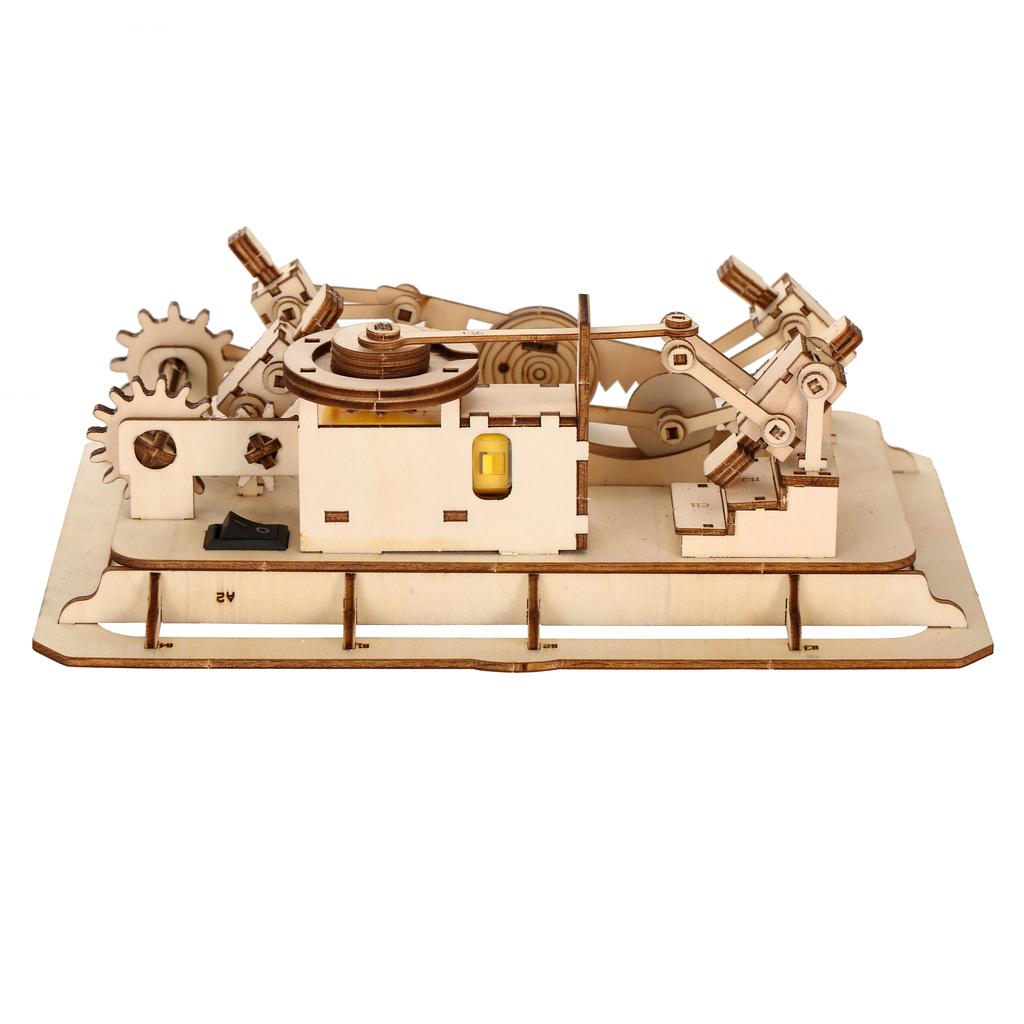 3D Wooden Puzzle, Scale Model,DIY Model Kit, Handcraft Gift,Home Decoration,Mechanical Model Kit, Building Toy