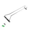 Space Saving Overhead Wine Glass Rack High Quality Nonrust Steel Mountable Storage Solution Rustproof Wine Glass Stand