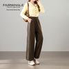 Mark Fairwhale Women's High-Waist Loose Casual Pants