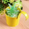 Hanging Bucket  Hook Flower Pot Tin Art Hanging Pot Hanging Hanging Color Decorative Wall Hanging Metal Hanging Pot Flower Pot