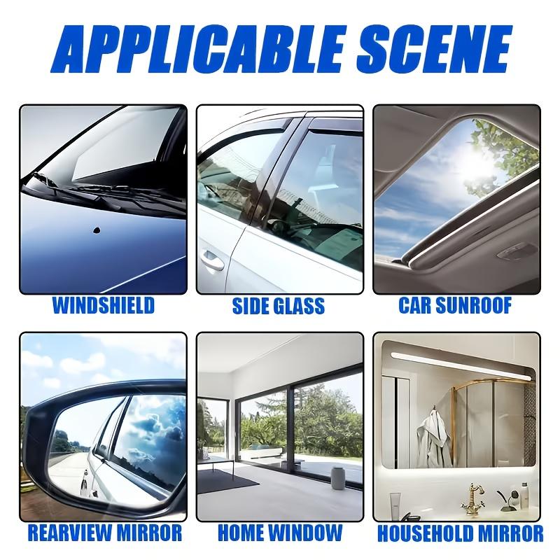 Waterproof Cleaning 100ml Car Window Cleaner Eco-Friendly Anti-Fog Car Windshield Hydrophobic Coating Spray Effective Measures