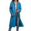 Women's Fashion Zipper Sweatshirt Long Sleeve Hooded Jacket With Pockets Solid Color Outerwear