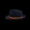 French Felt Hat Versatile Belt Decorative Wool Hat