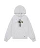 Stained Glass Cross Hoodie - Light Melange