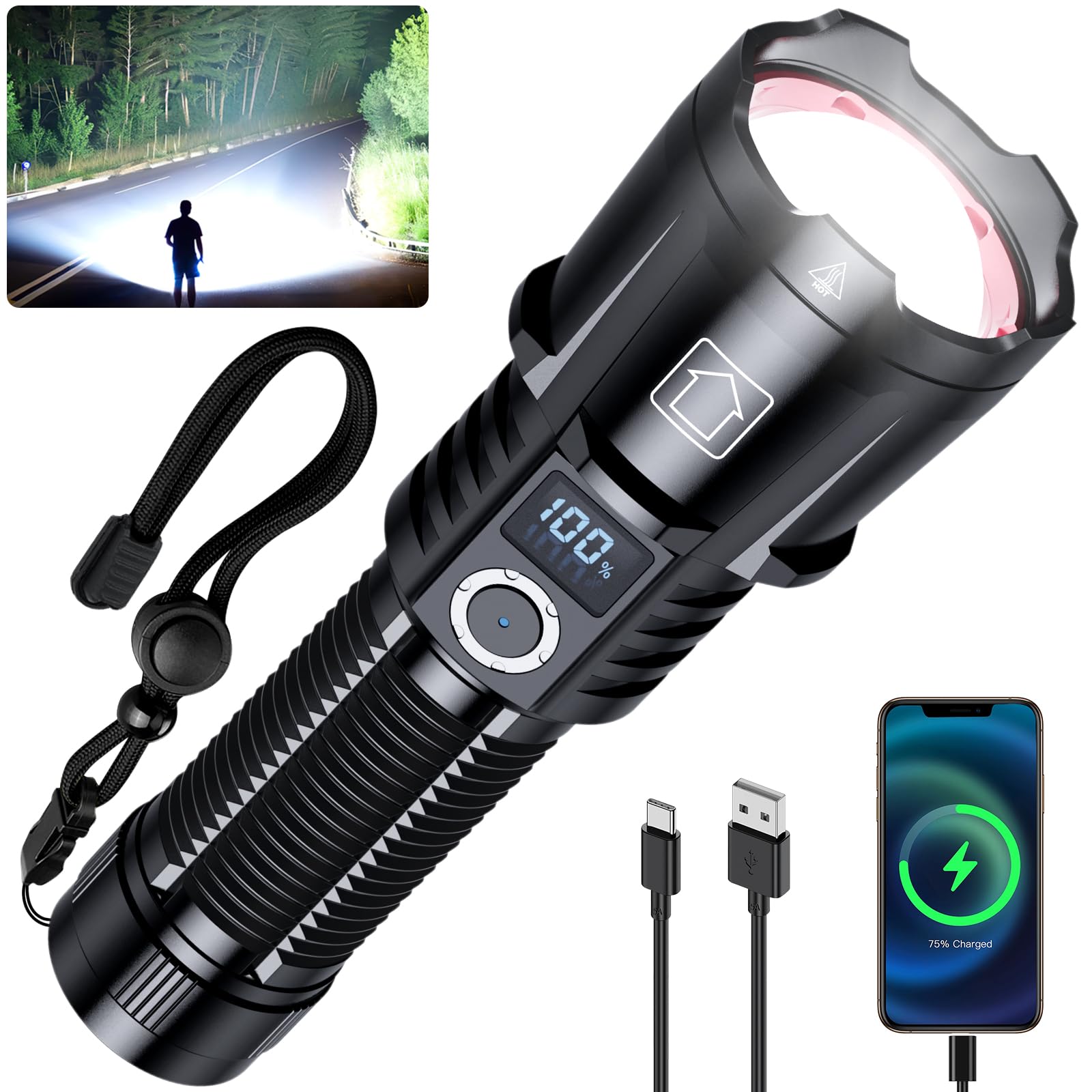 

Baibian flashlight.