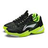 New LiNing Wear-Resistant Support Rebound Low-Top Tennis Shoes Unisex Black Green ATAV003-3