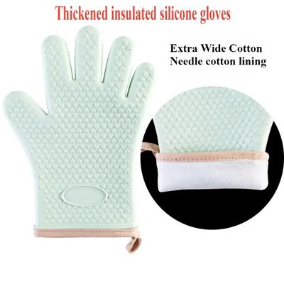 Cooking Tools and Barbecue Anti-slip Oven Gloves Anti-scalding Glove Potholders Mitts Hand Silicone Bar. Pot Stove Kitchen New