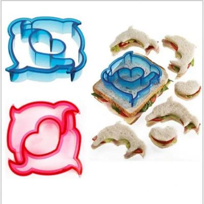 Sandwich Cutters Mould Food Toast Bread Mold Cute Baking Children Set Lunch Cutter Interesting Kitchen Accessories for Kids