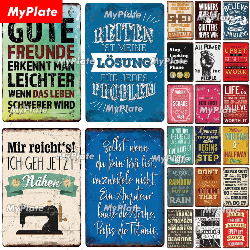 

[MyPlate] Power Poster, металлический знак, винтажная табличка, жестяная вывеска, настенный декор для бара, клуба, человека, пещерное искусство, живопись, подарок