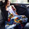 1pc Bird Printing Lightweight Flannel Blanket, Comfortable and Warm Blanket, for Camping Sofa Bed and Couch Office, Gift