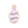 Trendy Colorful Cartoon Brooch With Winged Magic Bottle Shape Versatile And Accessory Unique