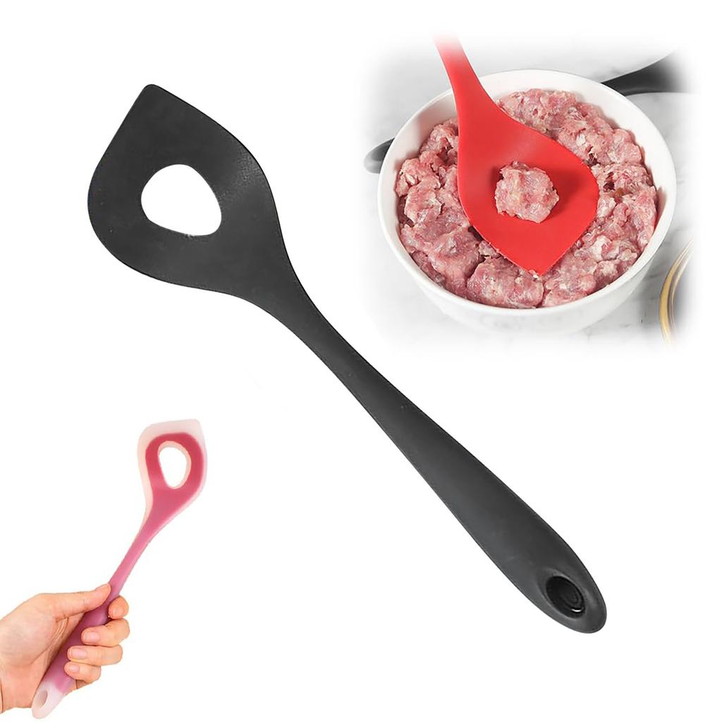 Nástroje na výrobu masových kuliček Nepřilnavá lžíce na masové kuličky Tvořítko na kuličky Silikonová lžíce na masové kuličky Rybí kuličky