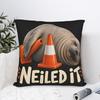 Pillow Case Neil The Seal Meme Square Pillow Cover For Sofa Couch Bed Living Room Vintage Pillowcases