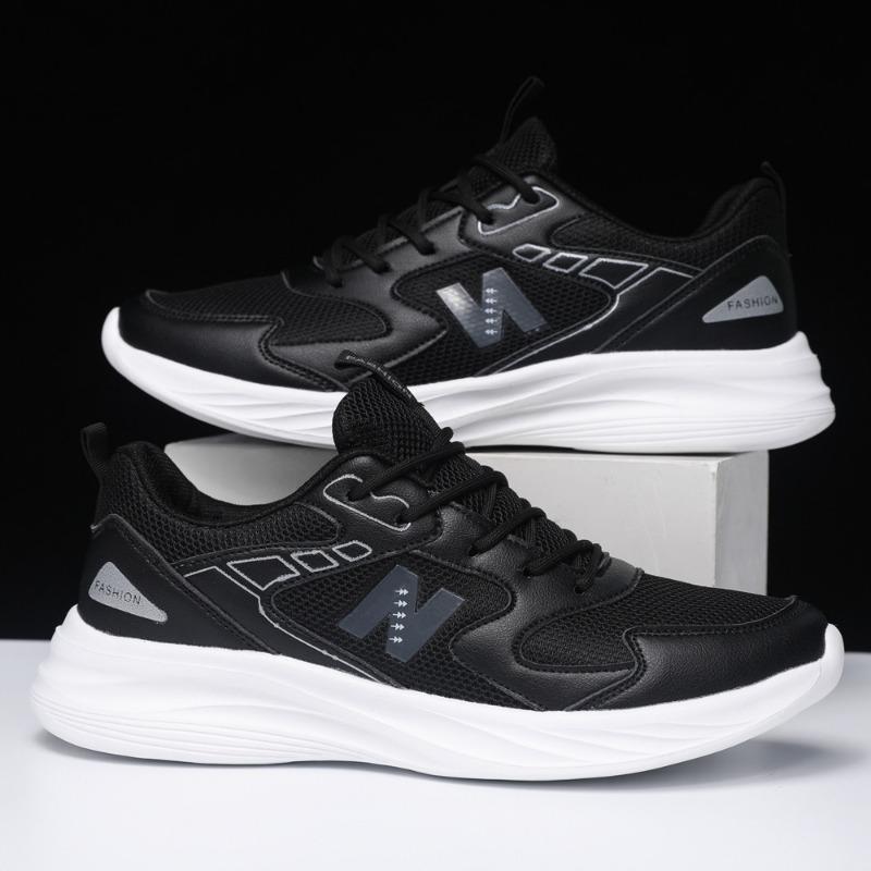 Summer New Men's Shoes Fashion Casual Running Shoes Men's and Women's Couples Summer Breathable Mesh Soft-soled Sports Shoes