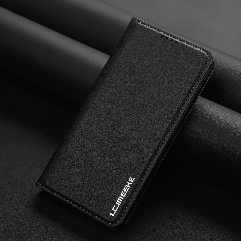 Strong Magnetic Cards Solt Wallet Leather Book Case For iPhone 16 Pro Max 16E 15 14 13 12 11 Flip Slim Bag Business Pocket Cover