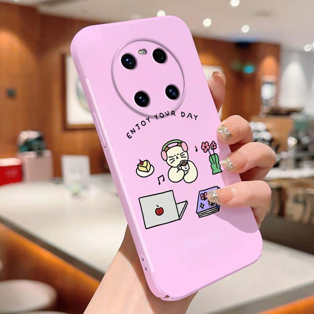 All-inclusive Film Phone Case Cartoon Fashion Design Hard Shell Full Cover Camera Protection Case for iPhone Huawei Honor Vivo Google