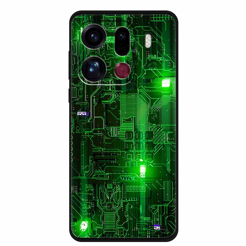 Luxus Hülle für OPPO Find X9 Pro 5G Weiches Silikon Schutz Stoßfest Handy Rückseite für OPPO Find X9 Pro 6.78" TPU Schalen