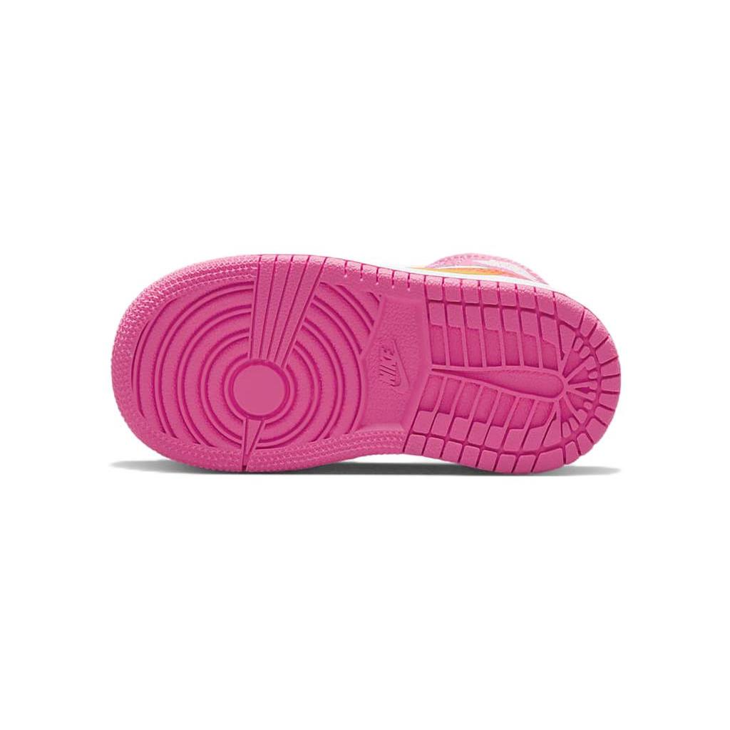 New Jordan 1 Mid Pinksicle Safety Orange TD DX3239-681
