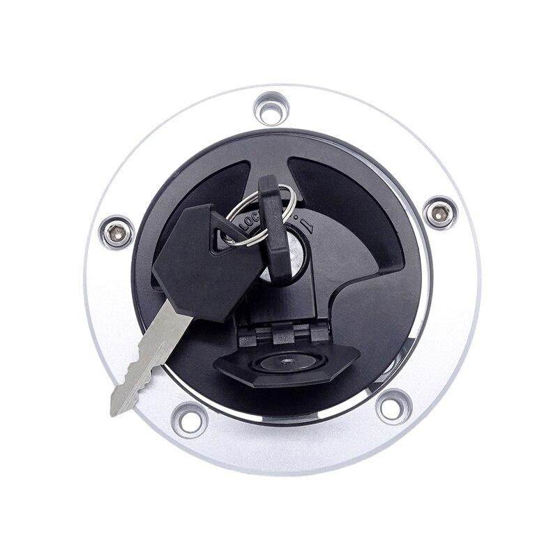 Motorsykkellåsbryter 2 nøkler Erstatt bensintanklokk for Kawasaki Z750 Z750R Z800 Z1000 Z1000SX ZX1000 Ninja 1000