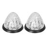 24V LED Watermelon Lights Rich Color Bumper Lights High-bright Trailer Side Marker Lights