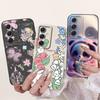 For Samsung S23 FE S 23 Plus Ultra Case Cute Cat Luxury Funny Girl Silicone Phone Case For Samsung S23 Ultra Funda Coque Capa