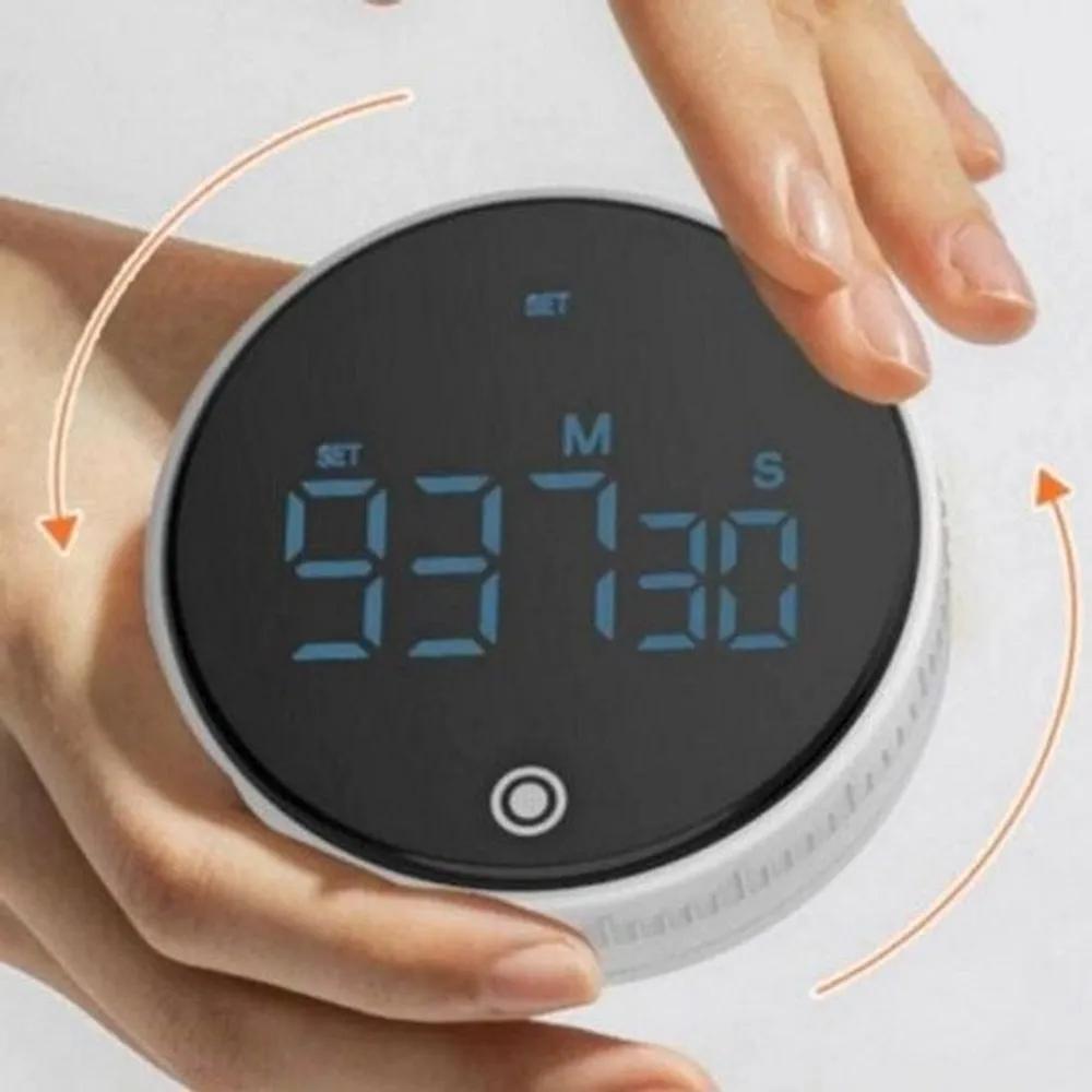 Student Study Timer, 3-Level Volume, Magnetic Silent Timer, Digital Countdown, Digital Timer