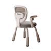 Height-Adjustable Kids' Study Chair with Armrests and Swivel Backrest